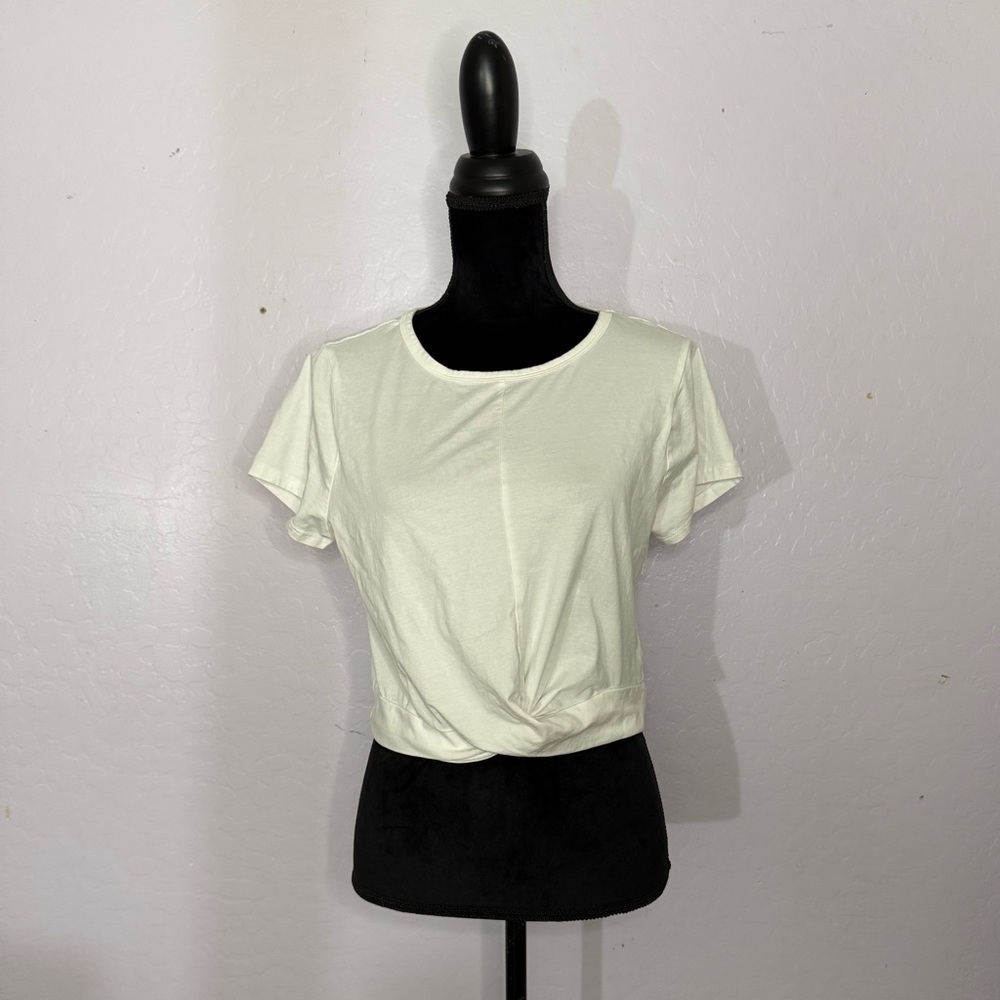 Fashion Nova White Cropped Top